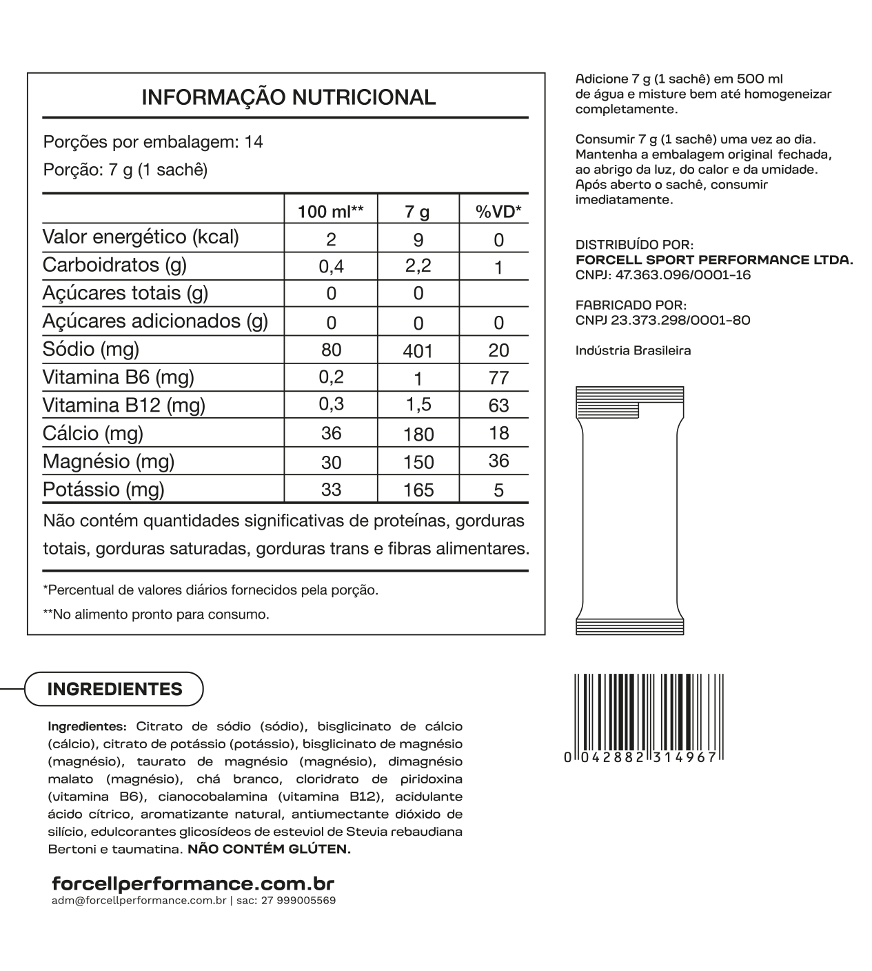 IŌN Morango com Chá Branco