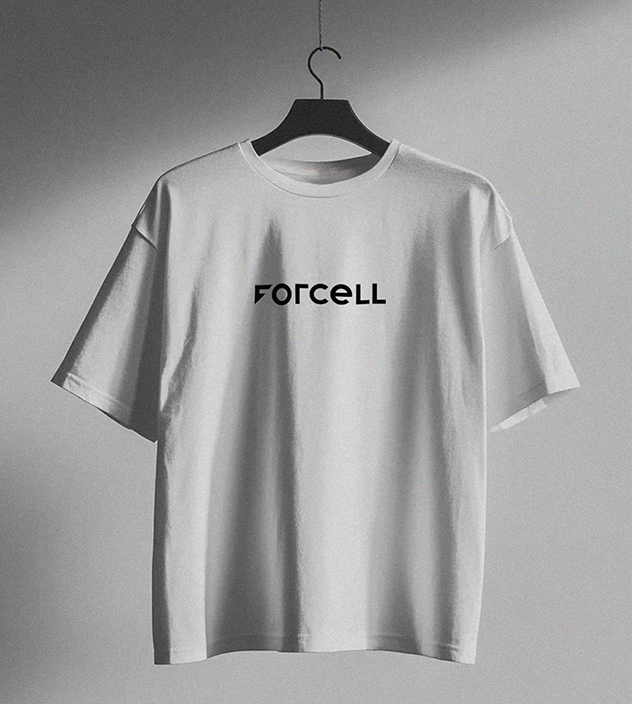 Camisa Personalizada Algodão Branca - FORCELL