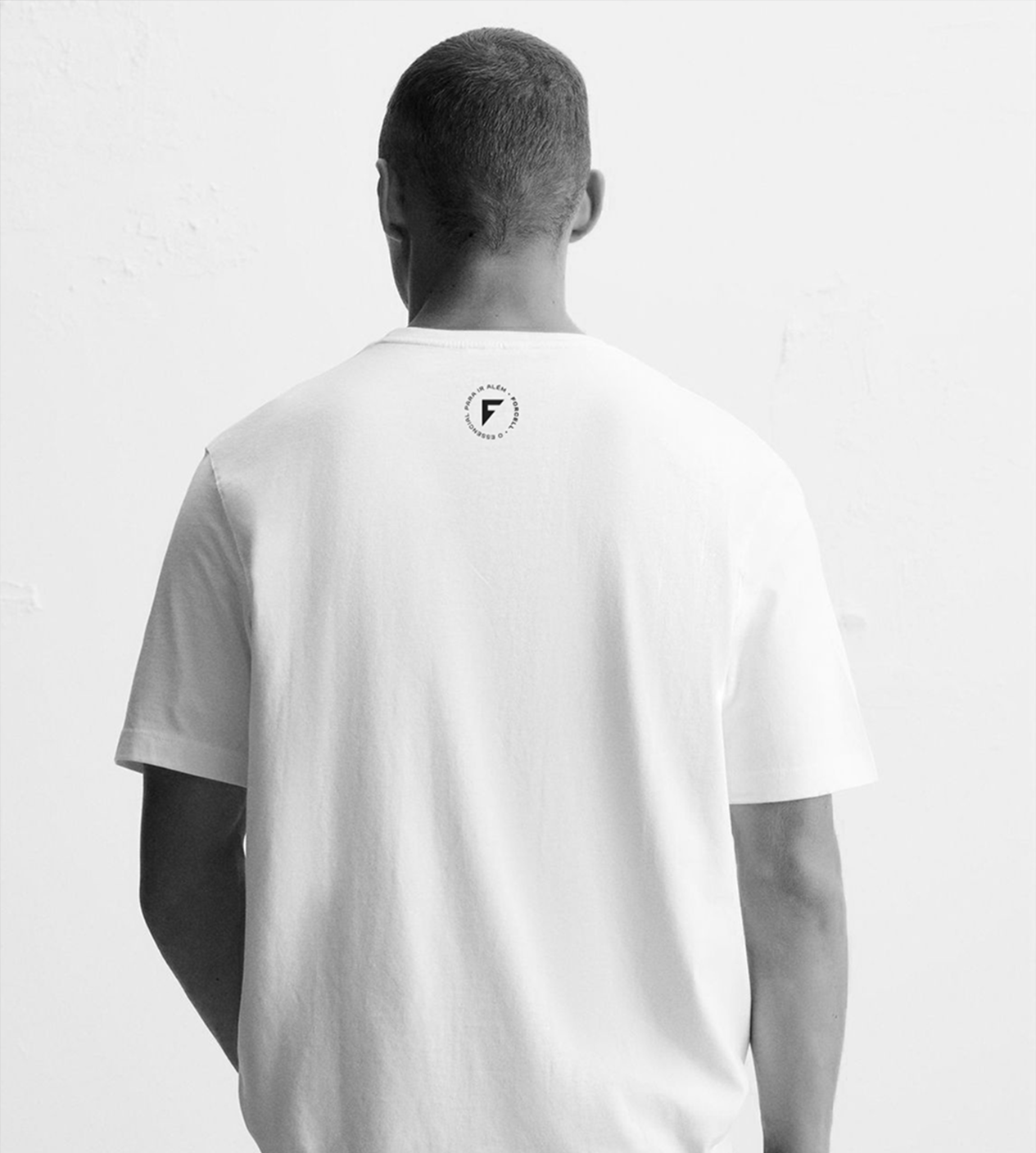 Camisa Personalizada Algodão Branca - FORCELL