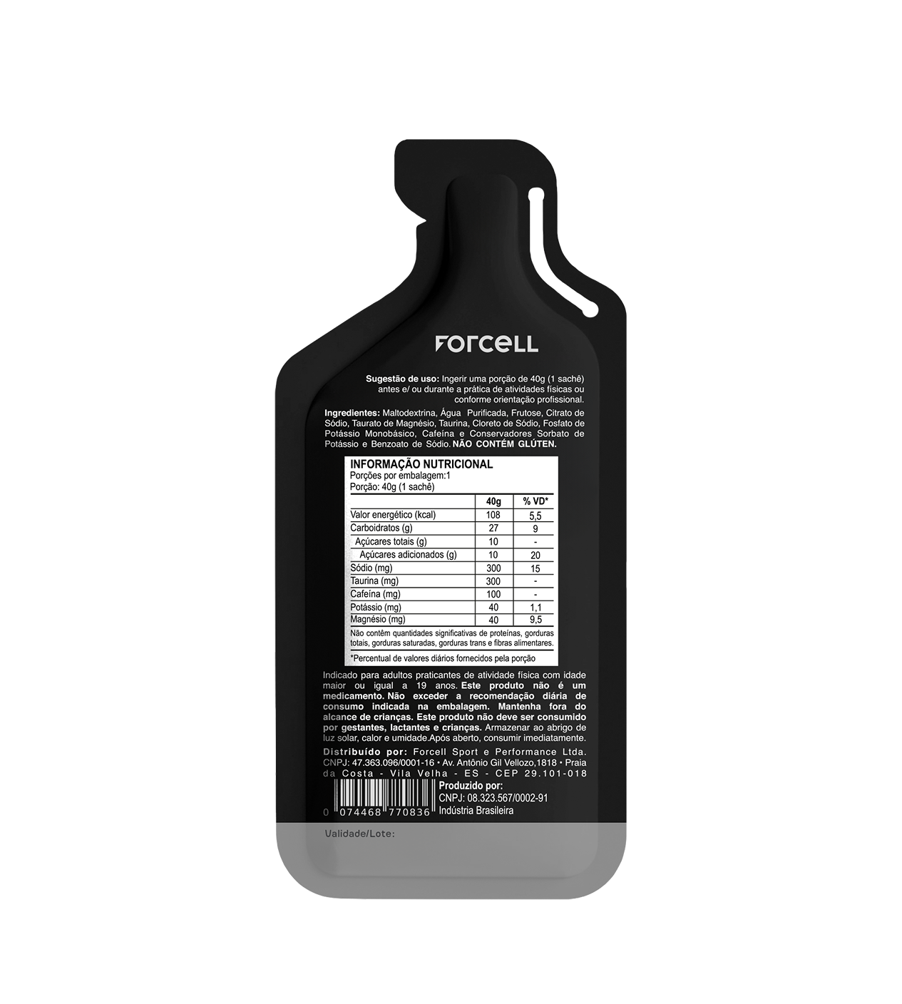 Essencial Carbo Com Cafeína