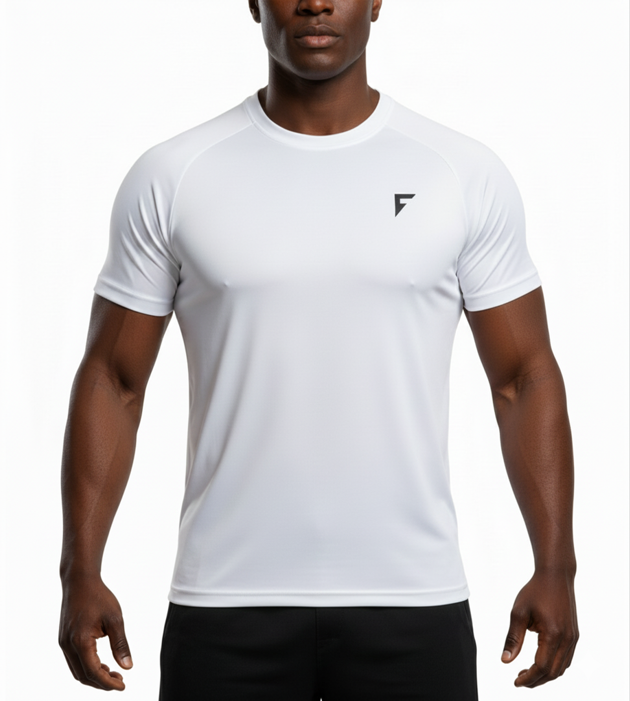 Camisa Masculina Raglan Ultra Light Branca
