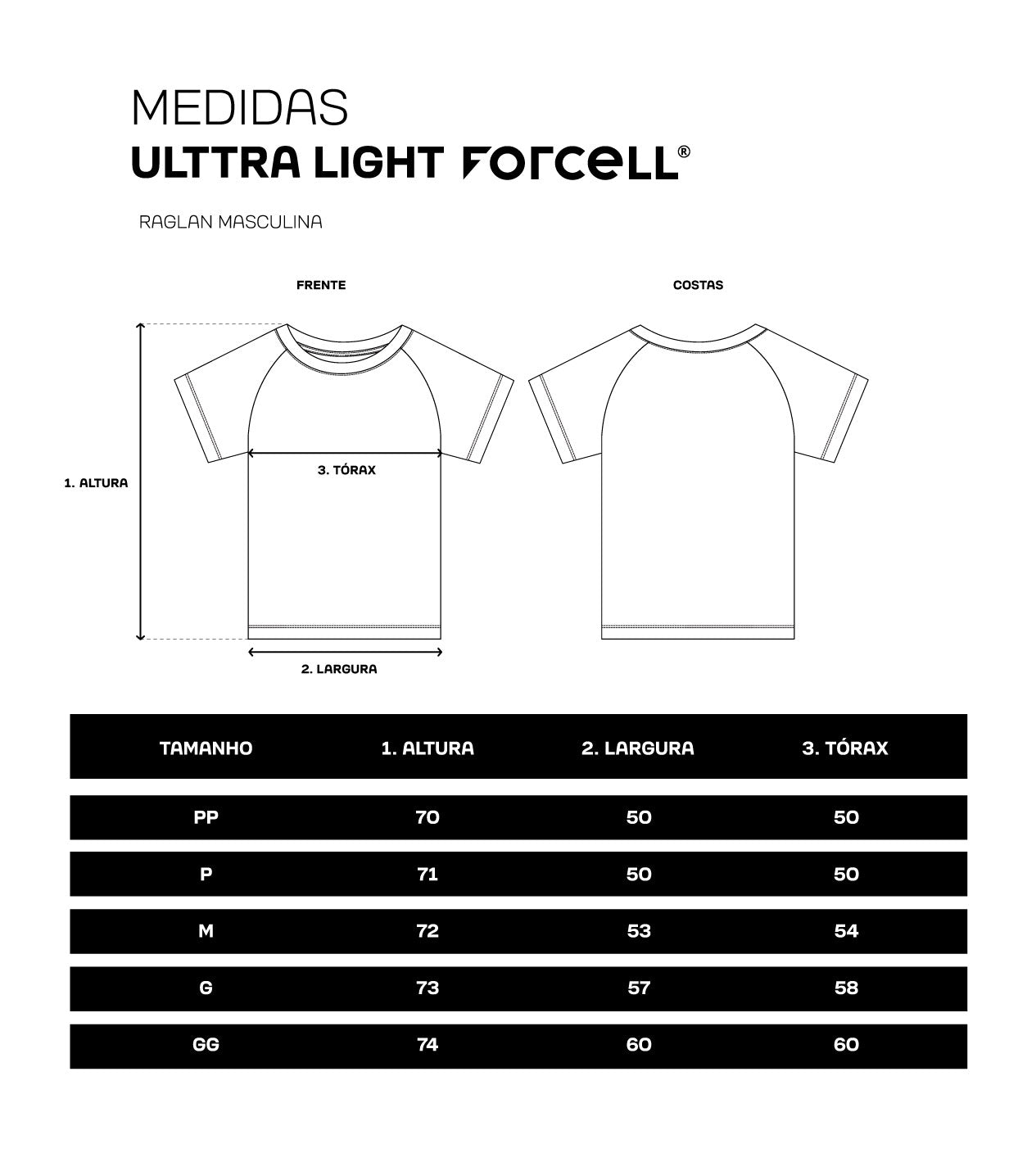 Camisa Masculina Raglan Ultra Light Branca